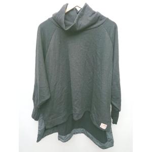◇ JaVa ジャバ 長袖 カットソー サイズM ブラック レディース P