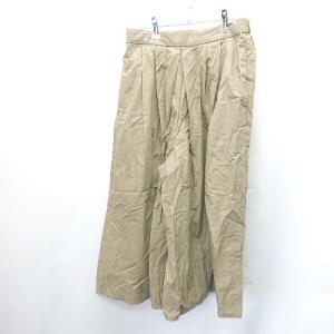 ◇ FREAK'S STORE フリークスストア ワイドハーフパンツ サイズS ライトブラウン レディース E