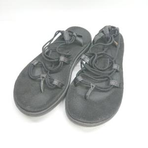 ◇ Teva テバ サンダル サイズ24 ブラック レディース E