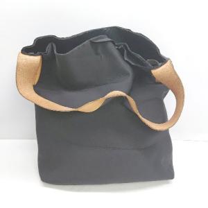 ◇ BLACK BY MOUSSY ブラックバイマウジー トートバッグ ブラック レディース E