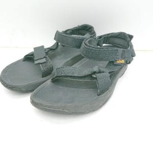 ◇ TEVA　テバ サンダル サイズ22 ブラック レディース E