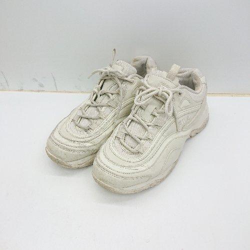 ◇ FILA フィラ スニーカー サイズ25 ホワイト系 レディース E