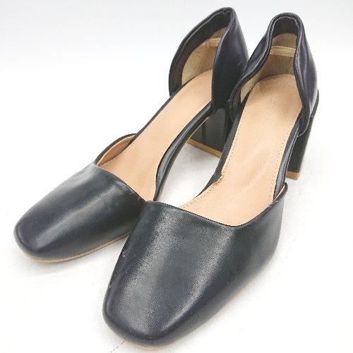 ◇ by muni:r　バイムニール ハイヒール サイズ24 ブラック レディース E