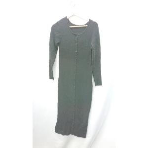 ◇ BASEMENT online ベースメントオンライン 長袖 ロング丈 ワンピース サイズF ブ...