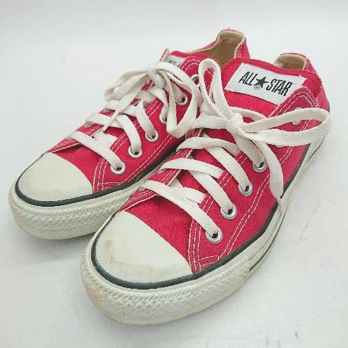 ◇ CONVERSE コンバース ALL STAR オールスター スニーカー サイズ24 レッド系 ...
