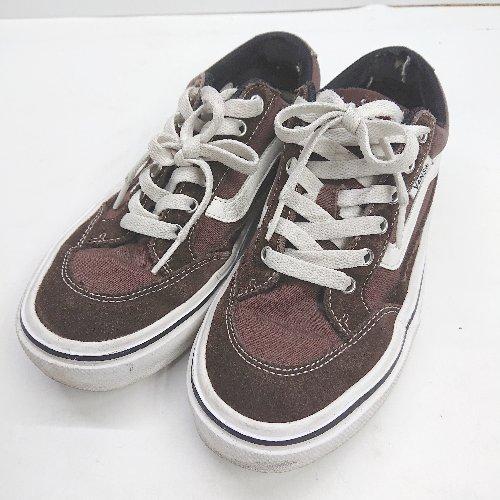◇ VANS ヴァンズ V3830SC スニーカー サイズ23 ブラウン ホワイト レディース E