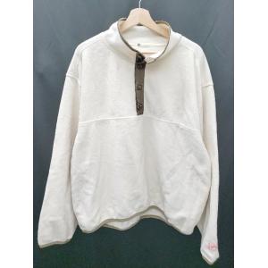 ◇ JaVa ジャバ 長袖 プルオーバー フリース サイズXL オフホワイト系 レディース P