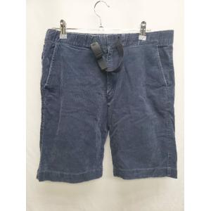 ◇ ⊇ URBAN RESEARCH DOORS アーバンリサーチ コーデュロイ ハーフパンツ サイズ38 ネイビー レディース P