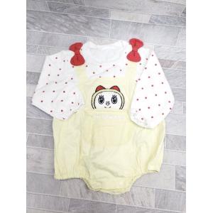 ◇ Θ apres les cours ベビー服 ドラミちゃん 長袖 カバーオール サイズ70〜80...