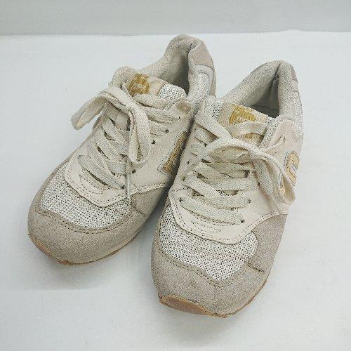 ◇ Moz MOZ-200 スニーカー サイズ23 ベージュ グレージュ系 レディース E