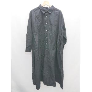 ◇ Θ a.no.ne.ne　アノネネ コットン100% 長袖 ロング丈 シャツ　ワンピース サイズ...