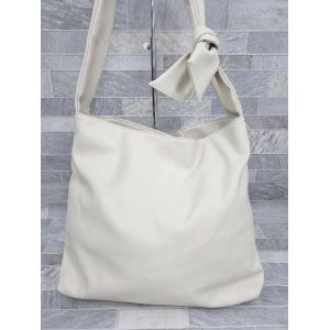 ◇ Θ TOPKAPI EFOLE フェイクレザー ショルダー　バッグ ベージュ レディース P