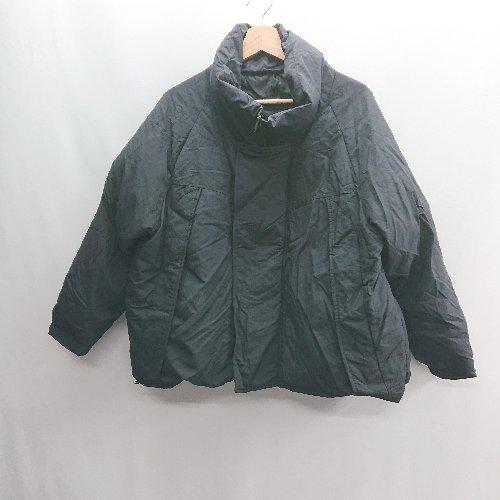 ■ ⊇ Java スタンドネック 長袖 中綿ブルゾン サイズL ブラック レディース E