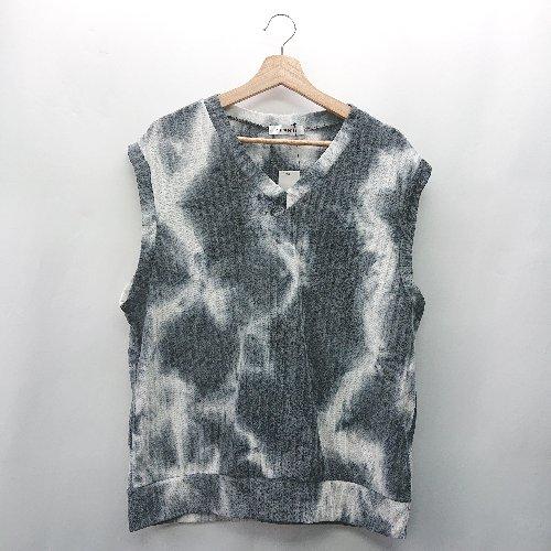 ◇ ◎●未使用● ⊂ Figments フィグメンツ 総柄 カットソー サイズF グレー系 レディー...