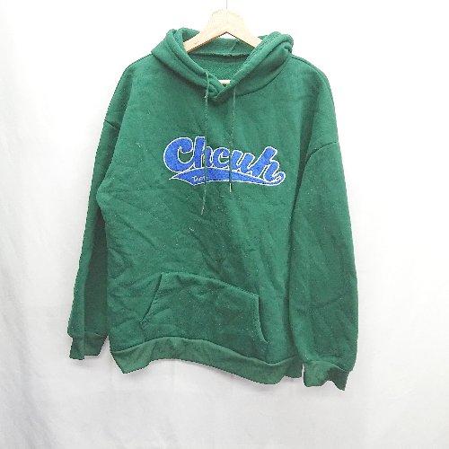 ◇ ⊇ INOLVE イノルヴ 長袖 パーカー サイズXL グリーン系 レディース E