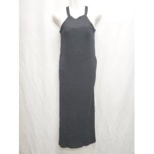 ◇ ⊂ A.I.C カップ付き　ワッフル　スリット 膝下 アメスリ　ワンピース サイズ表記なし ブラ...