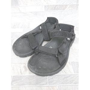 ◇ ⊂ Teva? テバ スポーツサンダル サイズ24.0cm ブラック レディース P