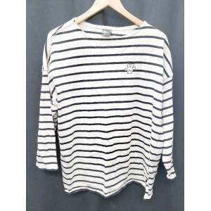 ◇ Θ AMERICAN HOLIC　×　Disney ボーダー柄　ミッキーマウス 長袖 トレーナー...