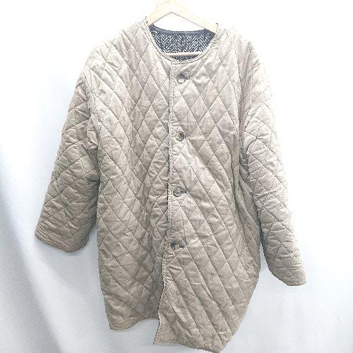 ◇ ⊇ Simplicite シンプリシテェ 総柄 長袖 コート サイズF ブラック系 レディース ...