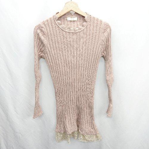 ◇ ⊇ Ruby's Collection ルビーコレクション 長袖 ミニ丈 ワンピース サイズ表記...