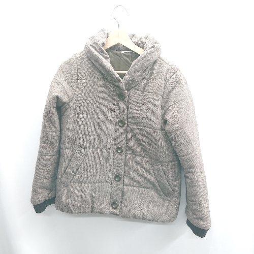 ◇ ⊇ Simplicite シンプリシテェ ウール素材 長袖 ダウンコート サイズM ブラウン系 ...