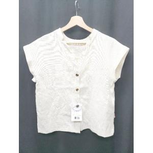 ◇ ◎ ●未使用● ⊂ JaVa ジャバ 前後2WAY ノースリーブ ブラウス サイズXL アイボリ...