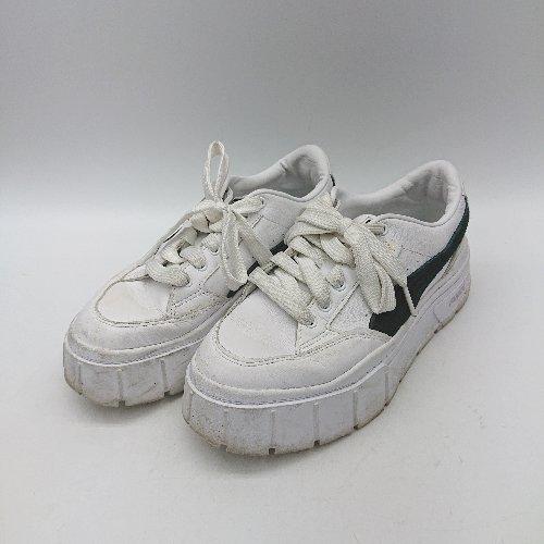 ◇ Θ PUMA プーマ スニーカー サイズ24 ホワイト系 レディース E