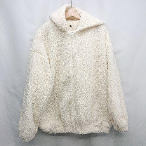 ◇ ⊇ JaVa　ジャバ 長袖 コート サイズXL アイボリー レディース E