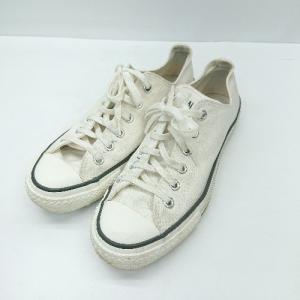 ◇ Θ CONVERSE コンバース ALL STAR ローカットスニーカー サイズ7 1/2 ホワイト系 メンズ E