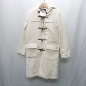 ◇ ⊇　◎ ●美品● LOVETOXIC ラブトキシック 長袖 ダッフルコート サイズL アイボリー系 レディース E