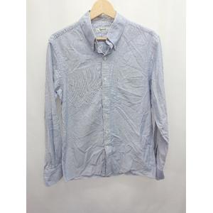 ◇ Θ District UNITED ARROWS ボタンダウン 長袖 シャツ サイズ40 ブルー...
