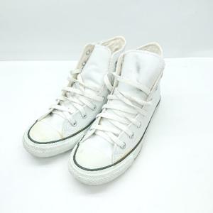 ◇ Θ CONVERSE コンバース ハイカットスニーカー サイズ24.5 ホワイト レディース E