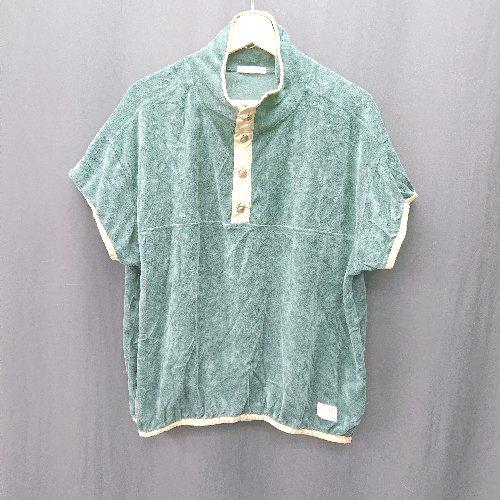 ◇ Θ Java 半袖 プルオーバー サイズM グリーン レディース E