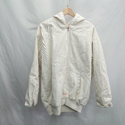 ◇ ⊇ JaVa ジャバ ジップアップ 長袖 ブルゾン サイズXL ホワイト レディース E