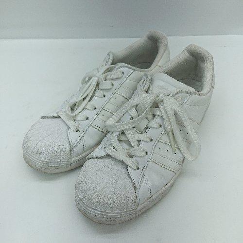 ◇ Θ adidas アディダス ローカットスニーカー サイズ24.5 ホワイト レディース メンズ...