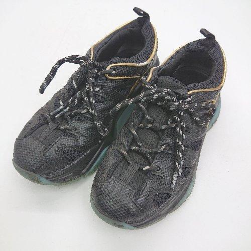 ◇ Θ JEANASIS ジーナシス 厚底 スニーカー サイズM ブラック レディース E