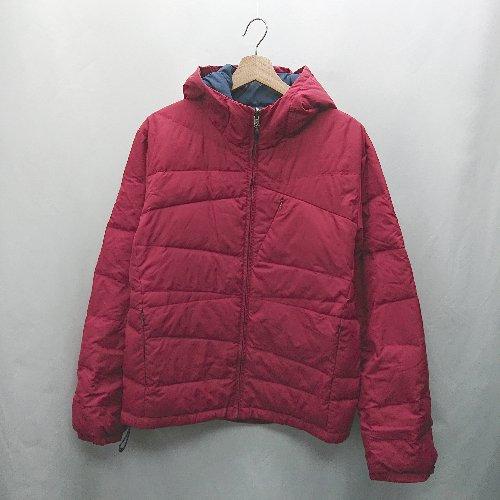 ◇ ⊇ ｇｒｎ 長袖 ダウンジャケット サイズ3 レッド メンズ E