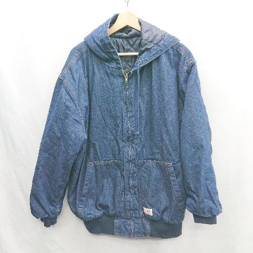 ◇ ⊇ JaVa ジャバ 中綿 長袖 ブルゾン サイズL ブルー レディース E