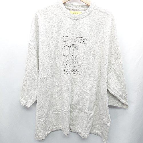 ◇ ⊂ JOINT WORKS ジョイントワークス 長袖 カットソー サイズL グレー メンズ E