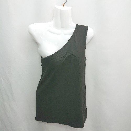 ◇ ⊂ STYLEMIXER スタイルミキサー 胸パッド入り ワンショルダー タンクトップ サイズS...