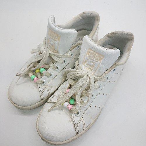 ◇ Θ adidas アディダス スタンスミス スニーカー サイズ23 ホワイト系 レディース E