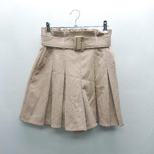 ◇ ⊇ axes femme アクシーズファム ウエストゴム キュロットパンツ サイズM モスピンク...