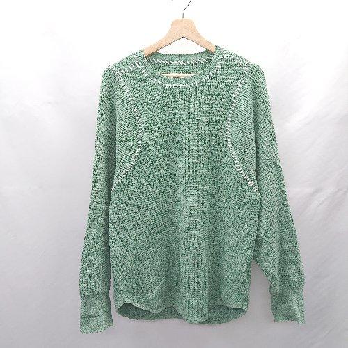 ◇ ⊇ soduk スドーク thermal knit pullover 長袖 ニット サイズ表記な...