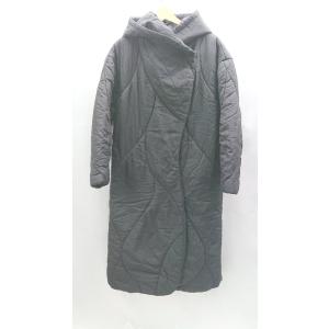 ■ ⊇ AMERI アメリ WAVE STITCH POLAK LONG COAT 長袖 中綿 ロン...