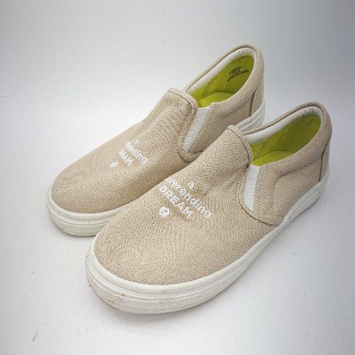 ◇ Θ GU×STUDIO SEVEN EXILE NAOTO 刺繍 スリッポン サイズ22.0 ベ...