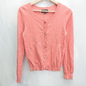 ◇ ⊂ JILL STUART ジル スチュアート ニット 長袖 カーディガン サイズFR オレンジ系 レディース E