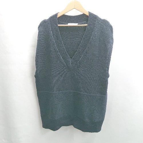 ◇ Θ AMERICAN HOLIC アメリカン ホリック ニット ベスト サイズF ネイビー メン...