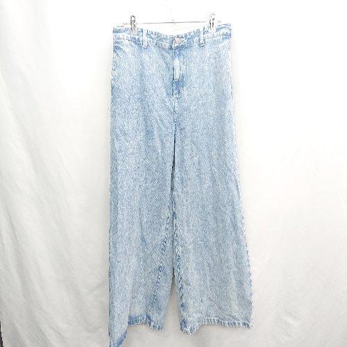 ◇ Θ CLEL クレイル ワイド デニムパンツ サイズL インディゴブルー系 メンズ E