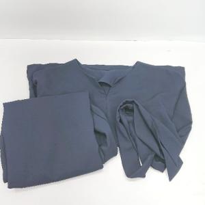 ◇ Θ◎ GLOBAL WORK グローバルワーク ウエストゴム ロング セットアップ サイズM ネイビー レディース E