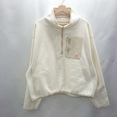 ◇ ⊇ JaVa ジャバ 長袖 トレーナー サイズS ホワイト メンズ E